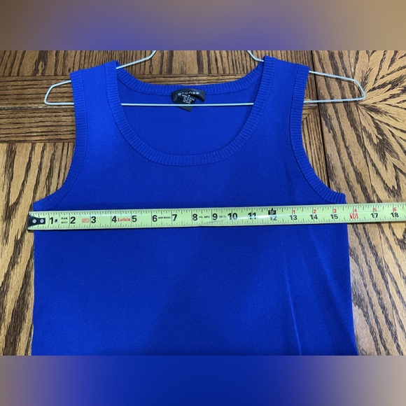 Sweater with matching shell set in blue - Picture 7 of 8